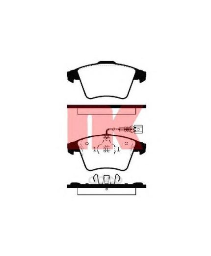 NK Колодки дисковые комплект