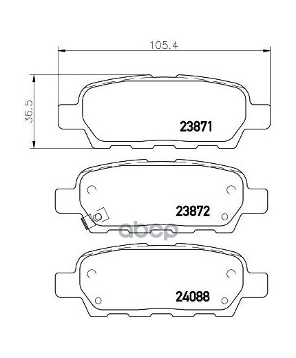 NISSHINBO Колодки дисковые комплект