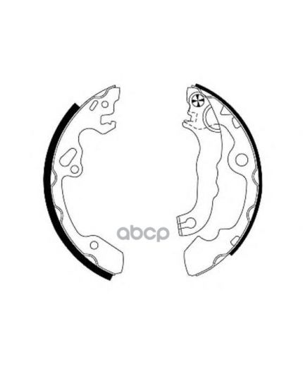 Textar Колодки барабанные комплект