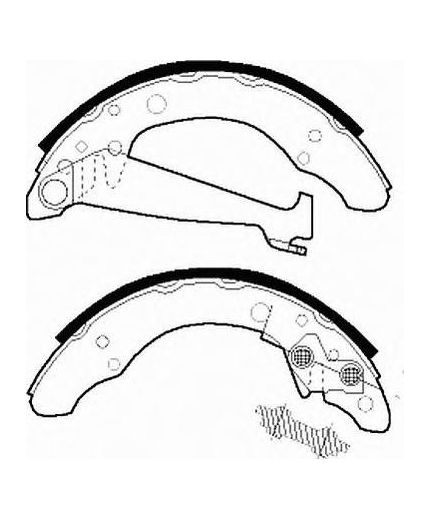 Ferodo Колодки барабанные комплект