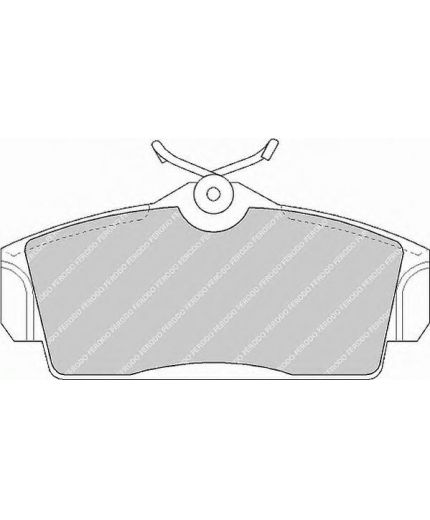 Ferodo Колодки дисковые комплект