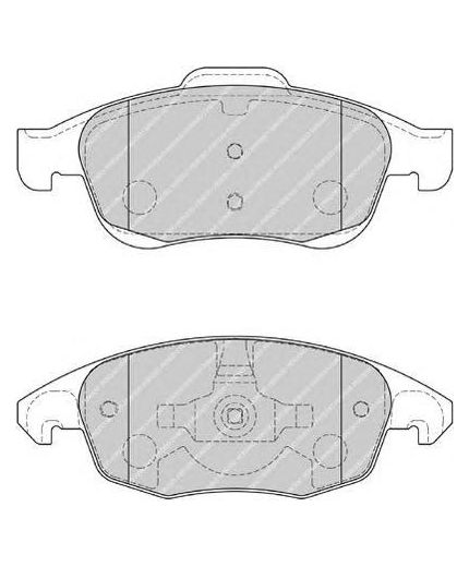 Ferodo Колодки дисковые комплект