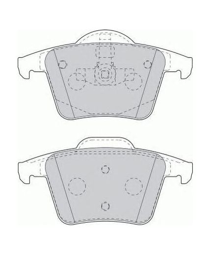 Ferodo Колодки дисковые комплект