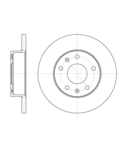 REMSA Тормозной диск