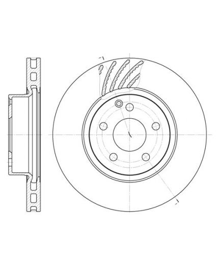 REMSA Тормозной диск