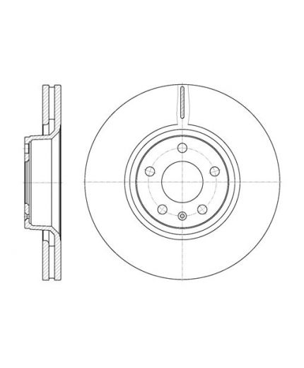 REMSA Тормозной диск