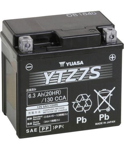 Yuasa YTZ7S (6.3 А/ч)