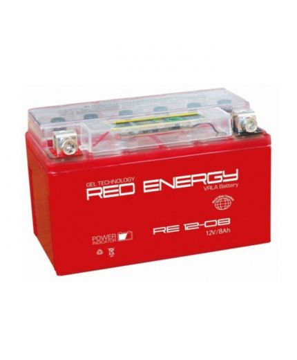 Red Energy 1208 (YT7B-BS, YT7B-4) (8 А/ч)
