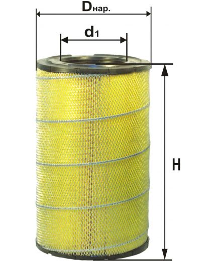 DIFA Фильтр воздушный