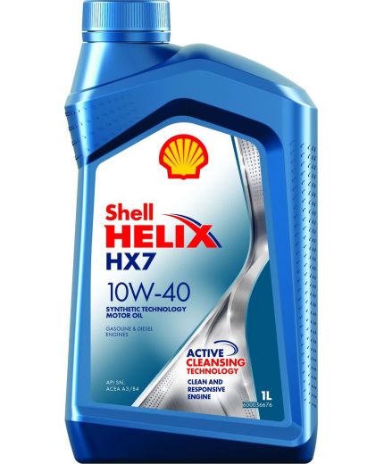 Моторное масло SHELL Helix HX7 10W-40 1л