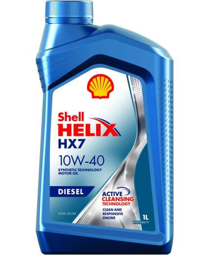 Моторное масло SHELL Масло Helix Diesel 10W-40 1л
