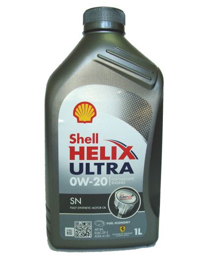 Моторное масло SHELL Масло HELIX ULTRA 0W-20 1л