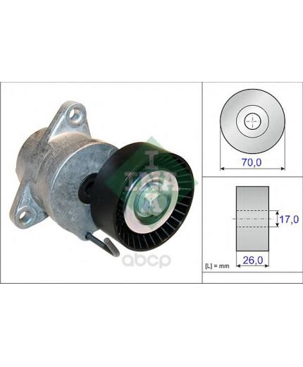 INA Ролик натяжной