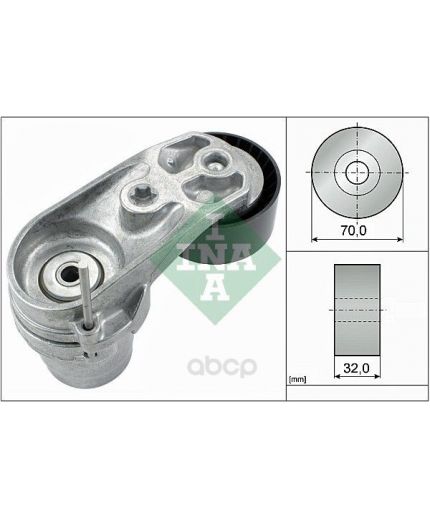 INA Ролик натяжной приводного