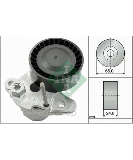 INA Ролик натяжной (с механизмом натяжения)