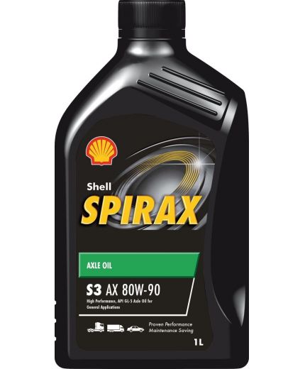Трансмиссионное масло SHELL Spirax S3 AX 80W-90 1л