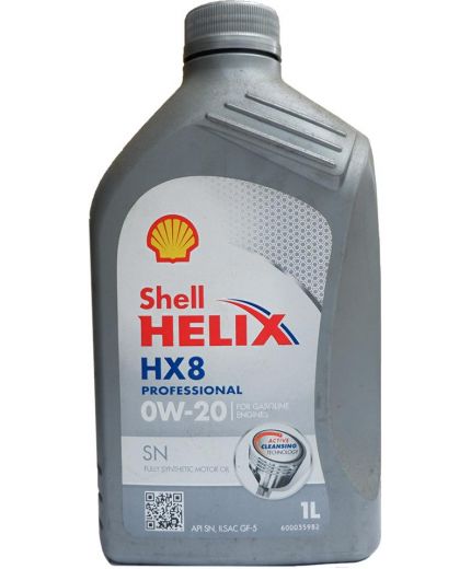 Моторное масло SHELL Helix HX8 0W-20 1л