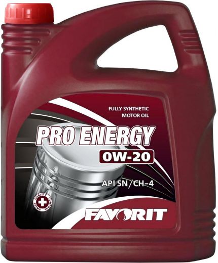 Моторное масло FAVORIT PRO ENERGY 0W-20 SN/CH-4 4л