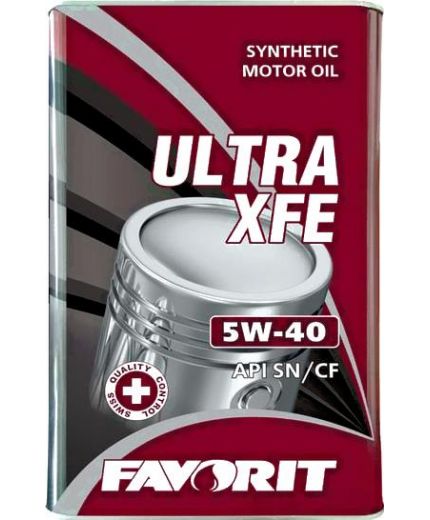 Моторное масло FAVORIT ULTRA XFE 5W-40 API SN/CF 5л Metal
