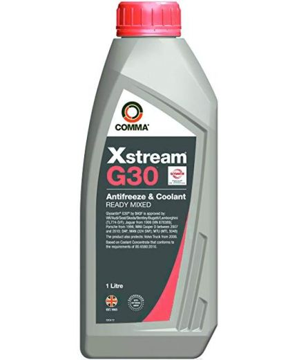 Антифриз COMMA XSTREAM красный G30 1л