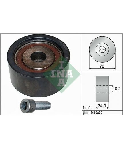 INA Ролик обводной ГРМ