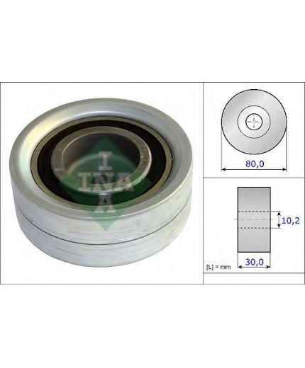 INA Ролик обводной ГРМ