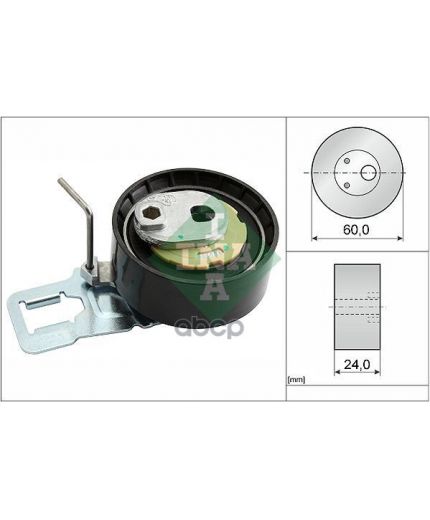 INA Ролик натяжной ГРМ