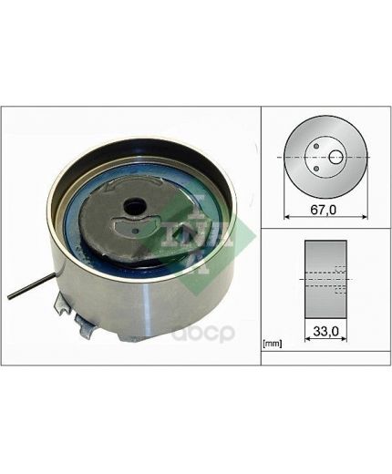 INA Ролик натяжной ГРМ