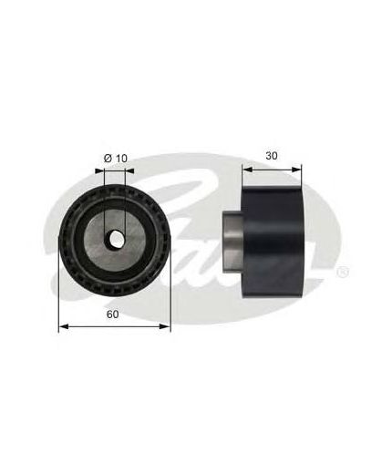 GATES Ролик обводной ГРМ