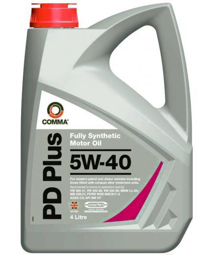 Моторное масло COMMA PD Plus 5W-40 4л