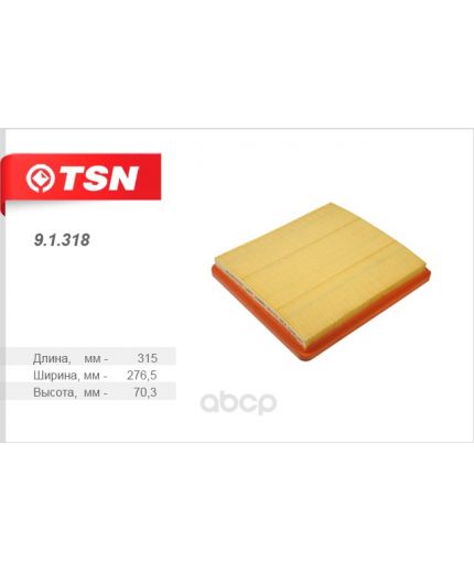 TSN Фильтр воздушный