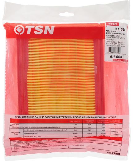 TSN Фильтр воздушный