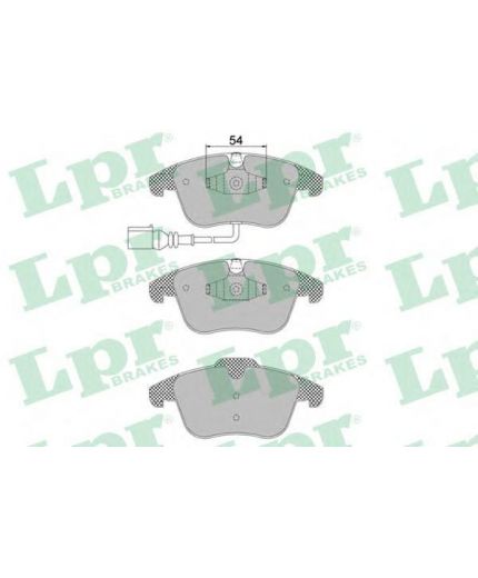 LPR Колодки дисковые