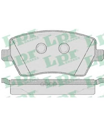 LPR Колодки дисковые