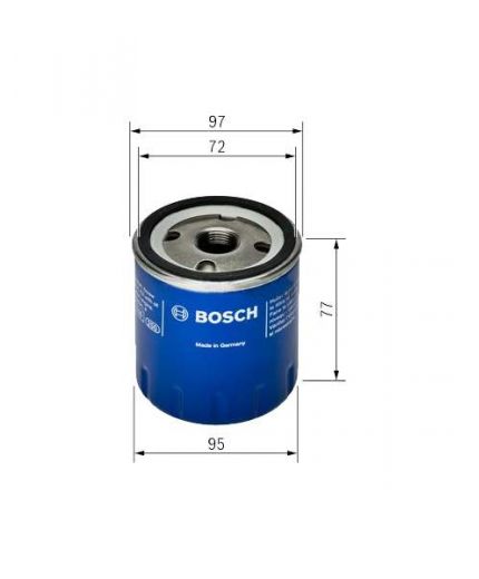 BOSCH Фильтр масляный