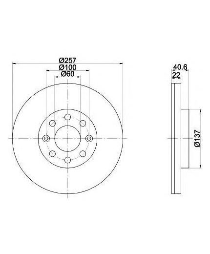 Textar Тормозной диск с покрытием PRO