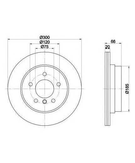 Textar Тормозной диск с покрытием PRO