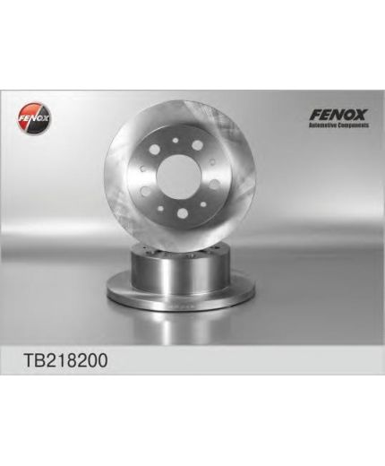 FENOX Тормозной диск задний