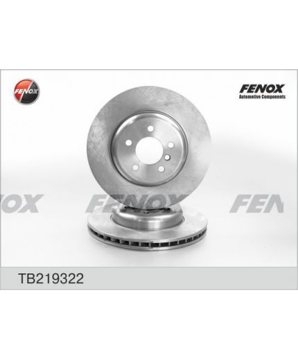 FENOX Тормозной диск передний