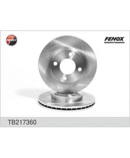 FENOX Тормозной диск передний