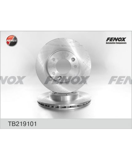 FENOX Тормозной диск передний