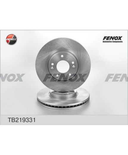 FENOX Тормозной диск передний