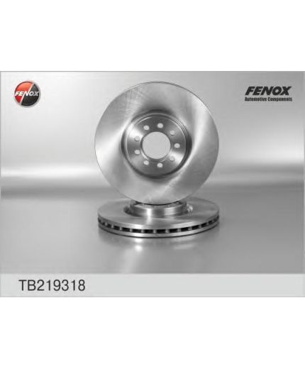 FENOX Тормозной диск передний