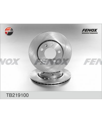 FENOX Тормозной диск передний