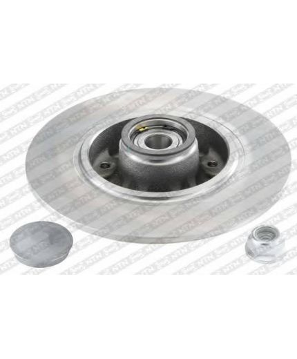 SNR Тормозной диск задний с подшипником и кольцо ABS