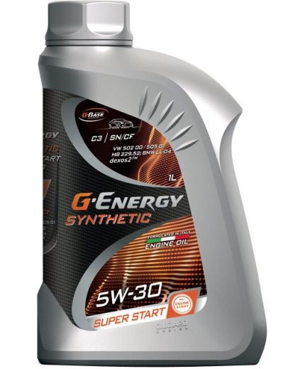 Моторное масло G-ENERGY Synthetic Super Start 5W-30 1л