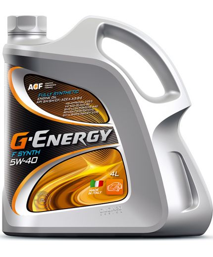 Моторное масло G-ENERGY F Synth 5W-40 4л