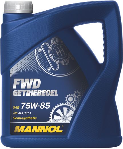 Трансмиссионное масло MANNOL FWD 75W-85 GL-4 4л