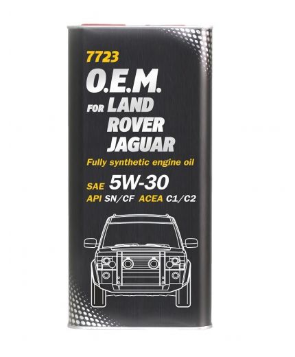 Моторное масло MANNOL 7723 OEM for Land Rover Jaguar 5W-30 1л