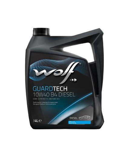 Моторное масло WOLF Guardtech B4 Diesel 10W-40 4л
